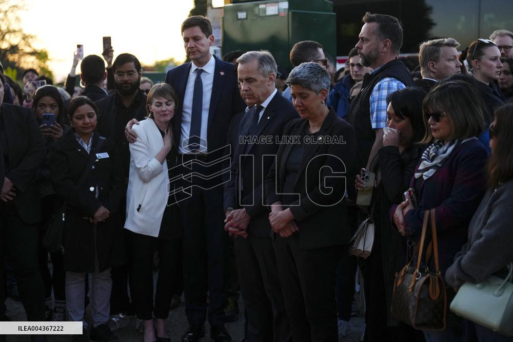 Mark Carney Pays Tribute After the Attack - Vancouver