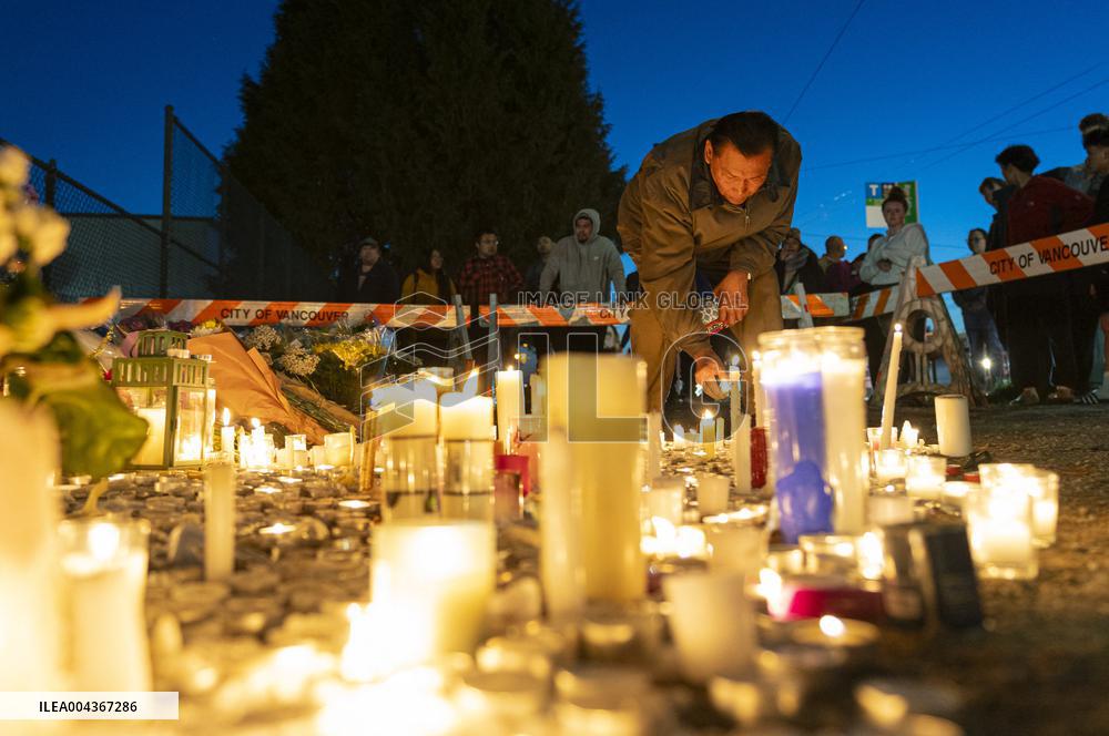 Tribute to Victims After Festival Attack - Vancouver