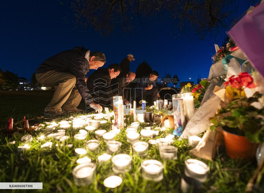 Tribute to Victims After Festival Attack - Vancouver