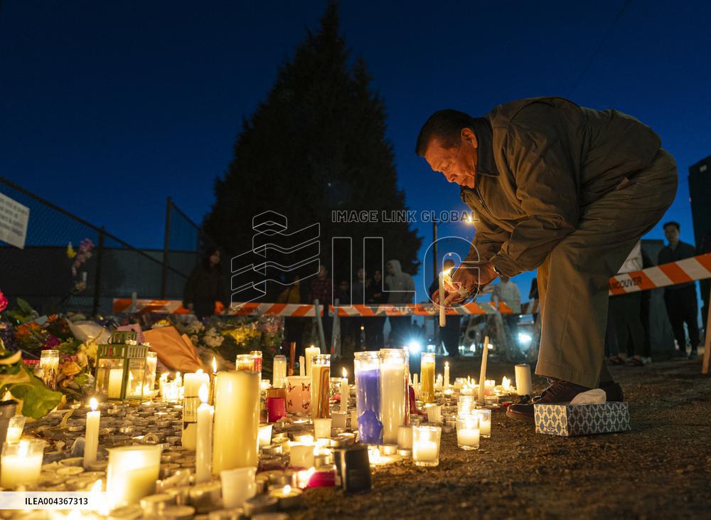 Tribute to Victims After Festival Attack - Vancouver