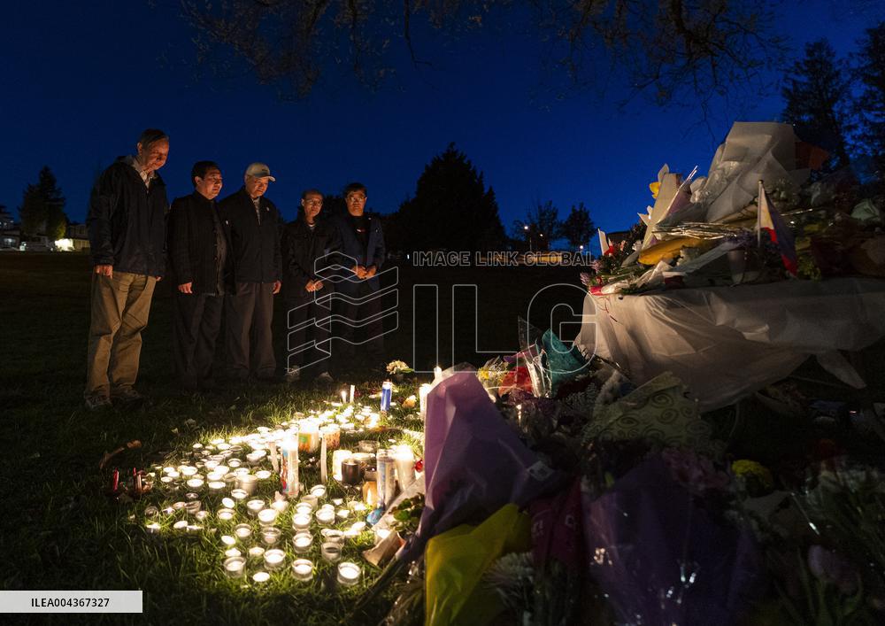 Tribute to Victims After Festival Attack - Vancouver
