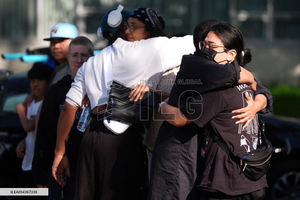 Tribute to Victims After Festival Attack - Vancouver