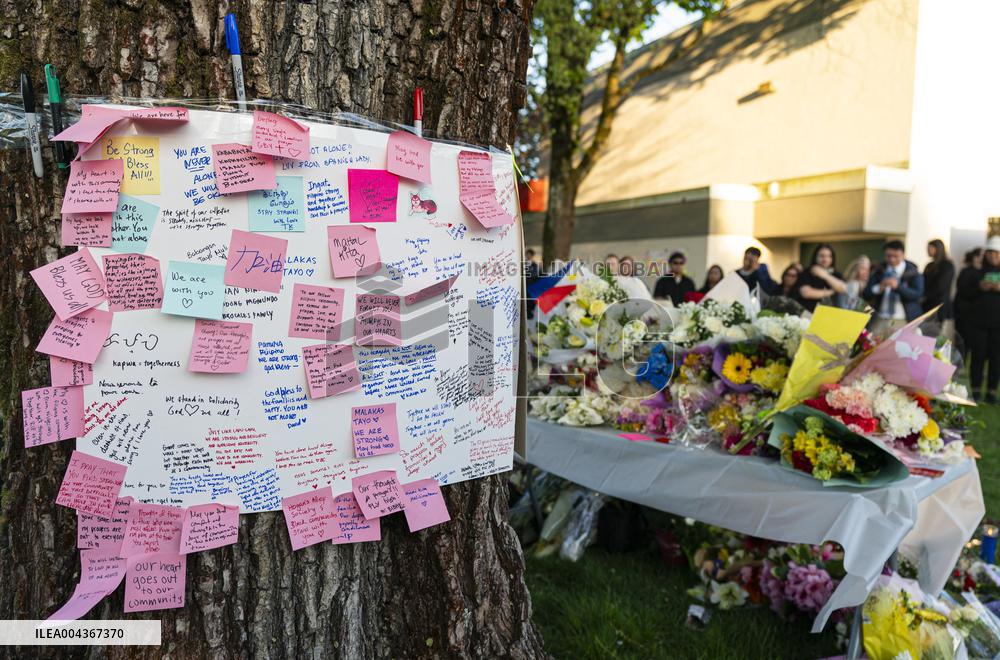 Tribute to Victims After Festival Attack - Vancouver