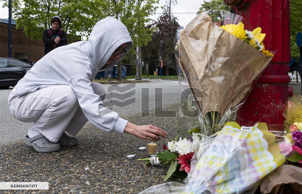 Tribute to Victims After Festival Attack - Vancouver
