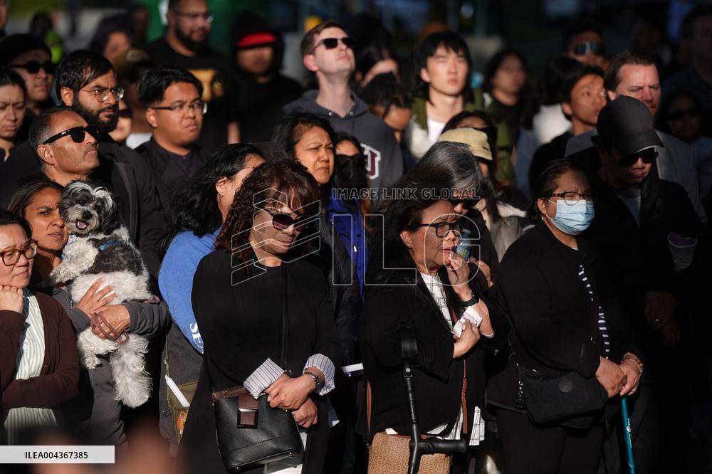 Tribute to Victims After Festival Attack - Vancouver