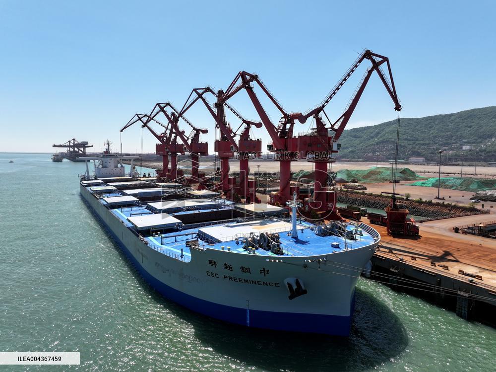 Imported Iron Ore Transportation in Lianyungang