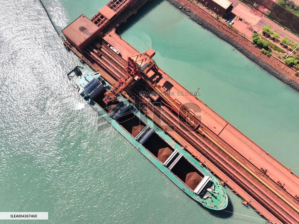 Imported Iron Ore Transportation in Lianyungang