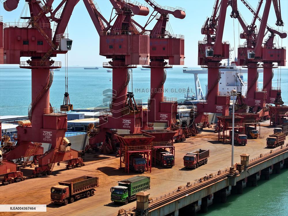 Imported Iron Ore Transportation in Lianyungang