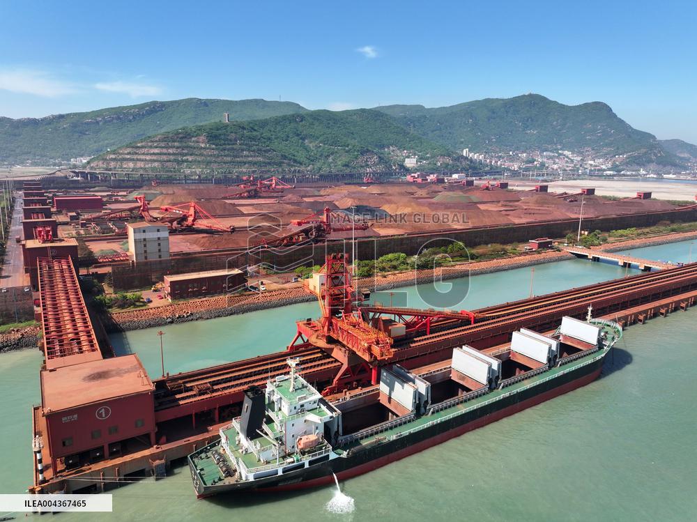 Imported Iron Ore Transportation in Lianyungang