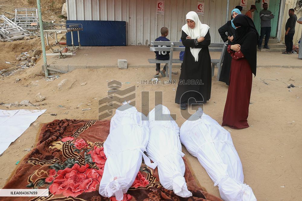 Funeral After Israeli Attack - Gaza
