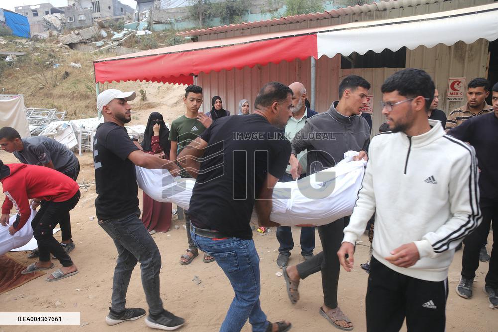 Funeral After Israeli Attack - Gaza