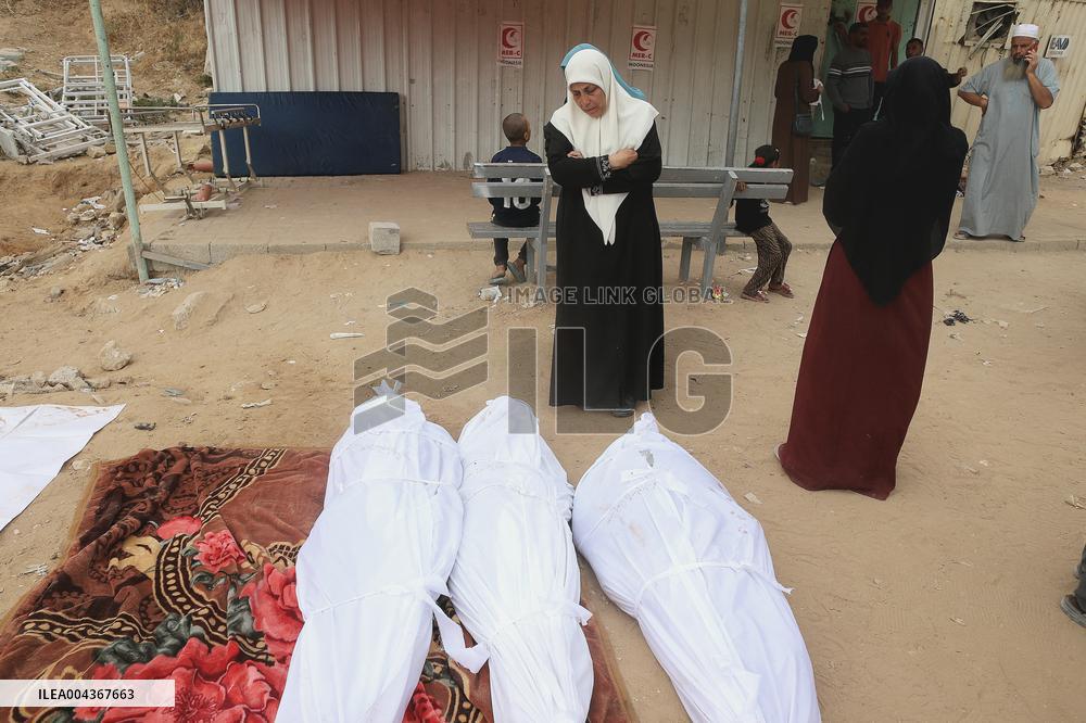 Funeral After Israeli Attack - Gaza