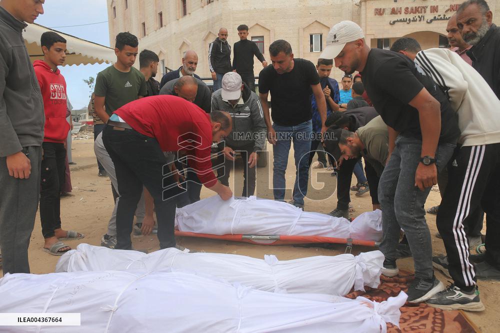 Funeral After Israeli Attack - Gaza