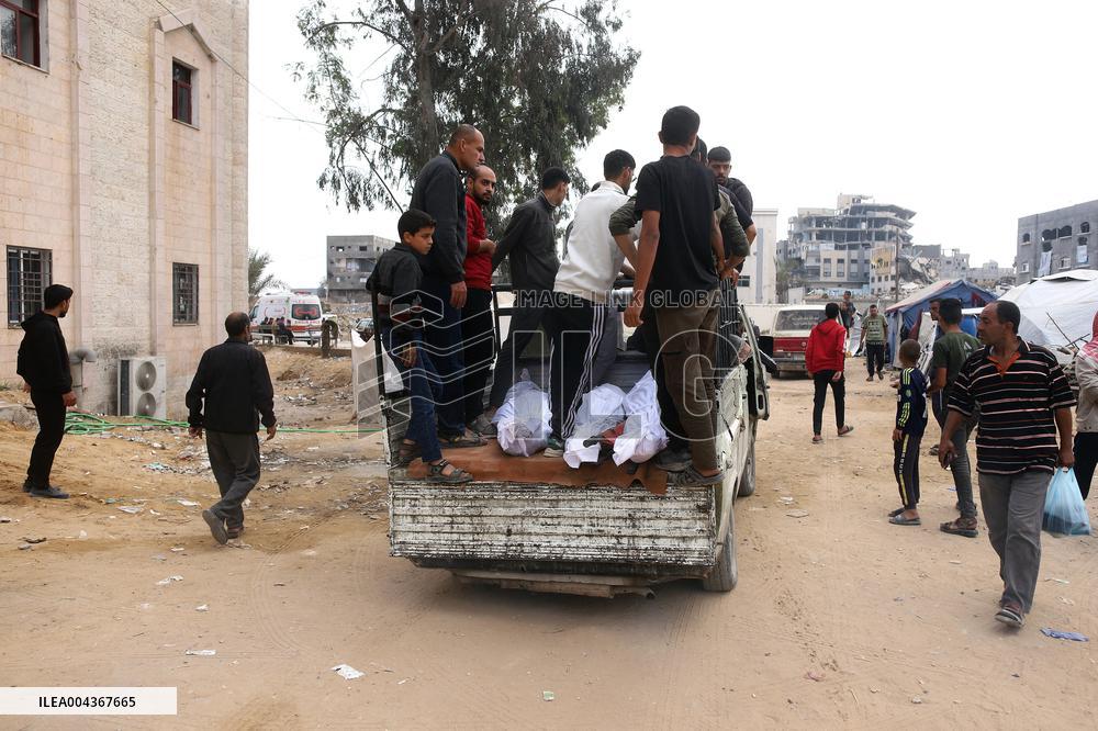 Funeral After Israeli Attack - Gaza