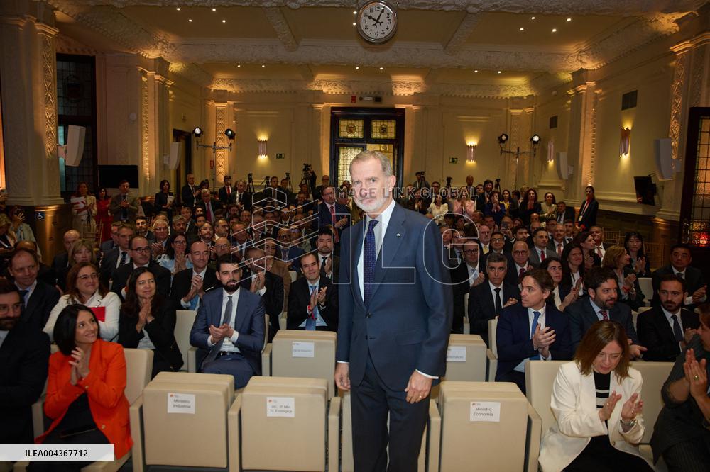 King Felipe VI Opens Invest in Spain Summit - Madrid