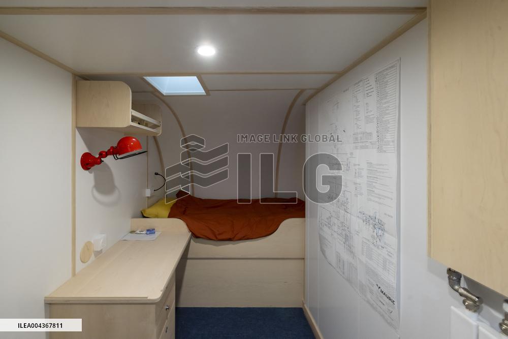 Tara Ceremonial ship launching for Arctic Exploration - France