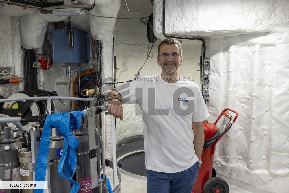 Tara Ceremonial ship launching for Arctic Exploration - France