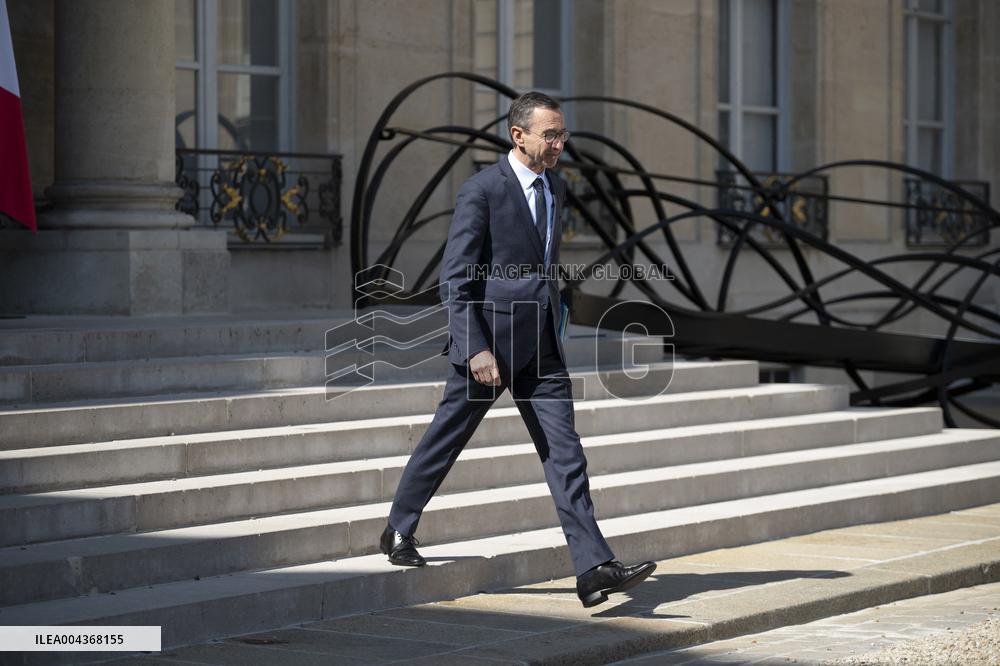 Weekly Cabinet Meeting - Paris