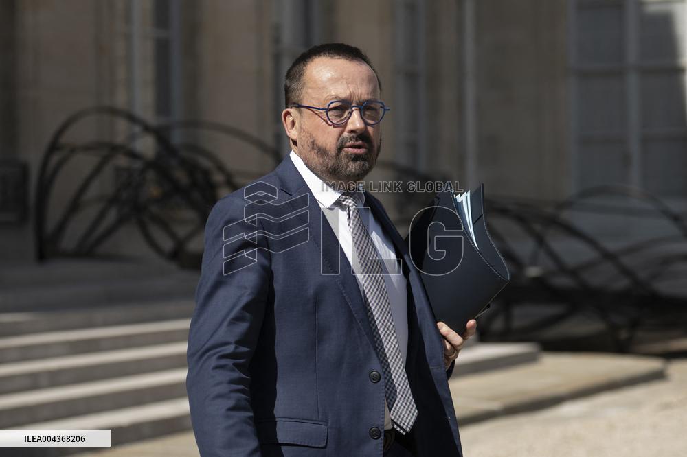 Weekly Cabinet Meeting - Paris