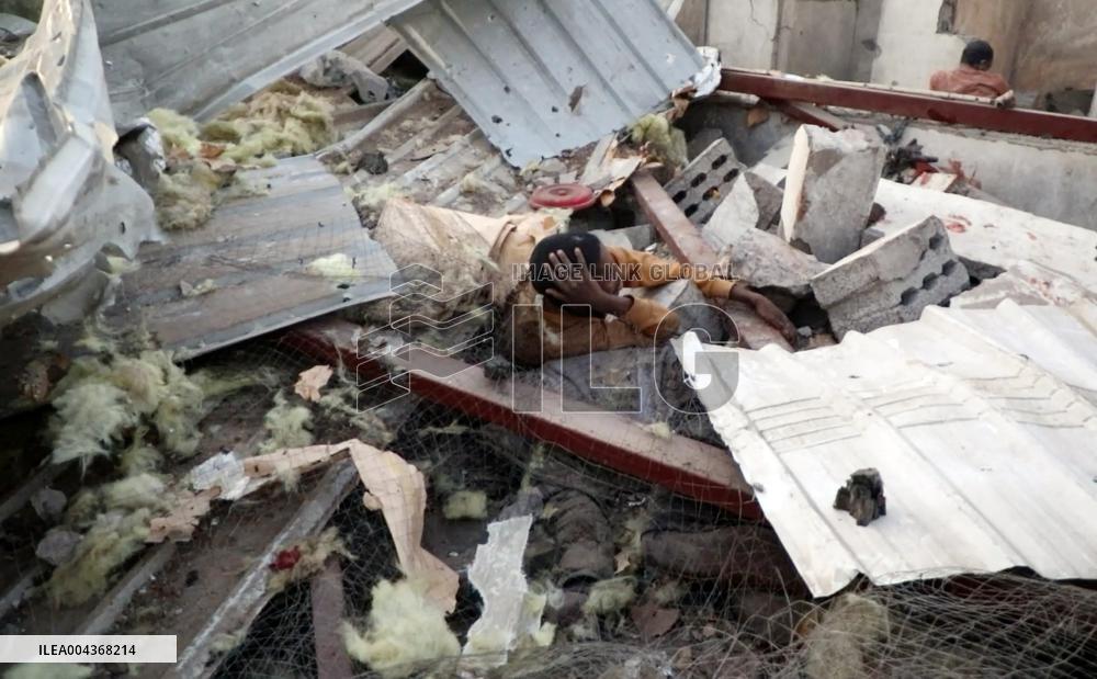 US airstrike in Yemen - Sanaa