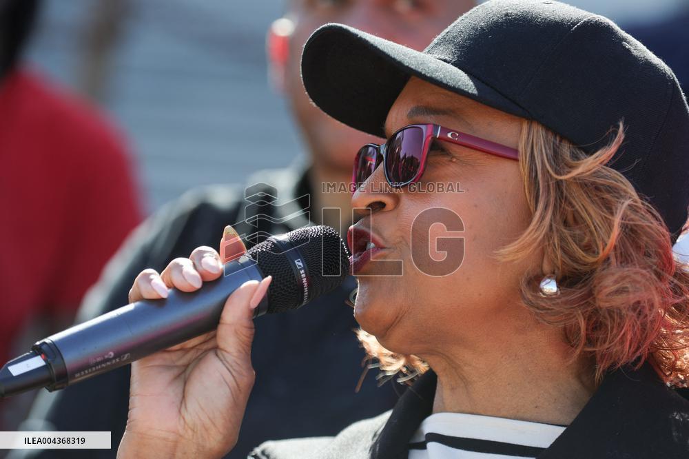 Democrat Sit-in at Capitol Against Trump Budget Plan - Washington