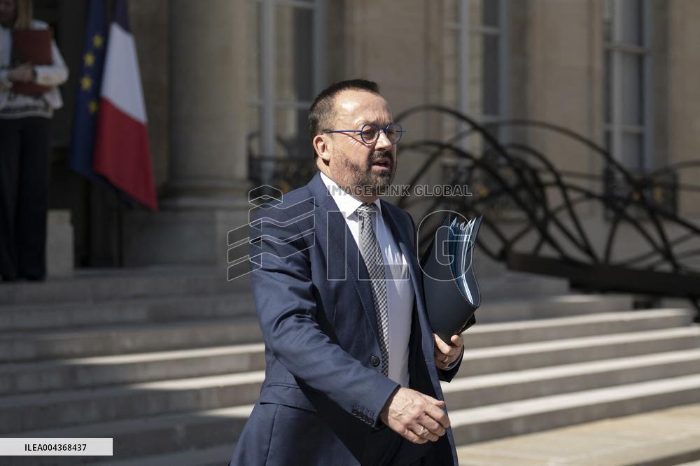 Weekly Cabinet Meeting - Paris