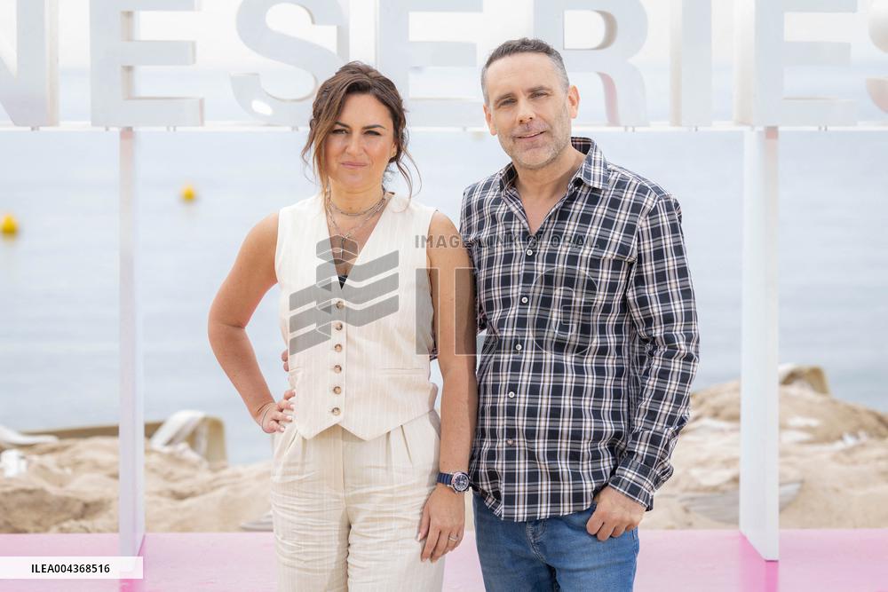 8th Canneseries - Tony Marot - Kelly Marot Photocall