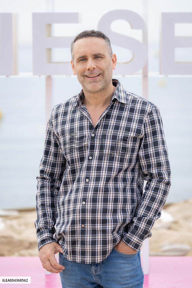 8th Canneseries - Tony Marot - Kelly Marot Photocall