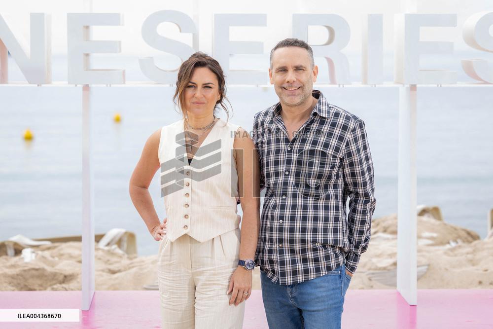 8th Canneseries - Tony Marot - Kelly Marot Photocall