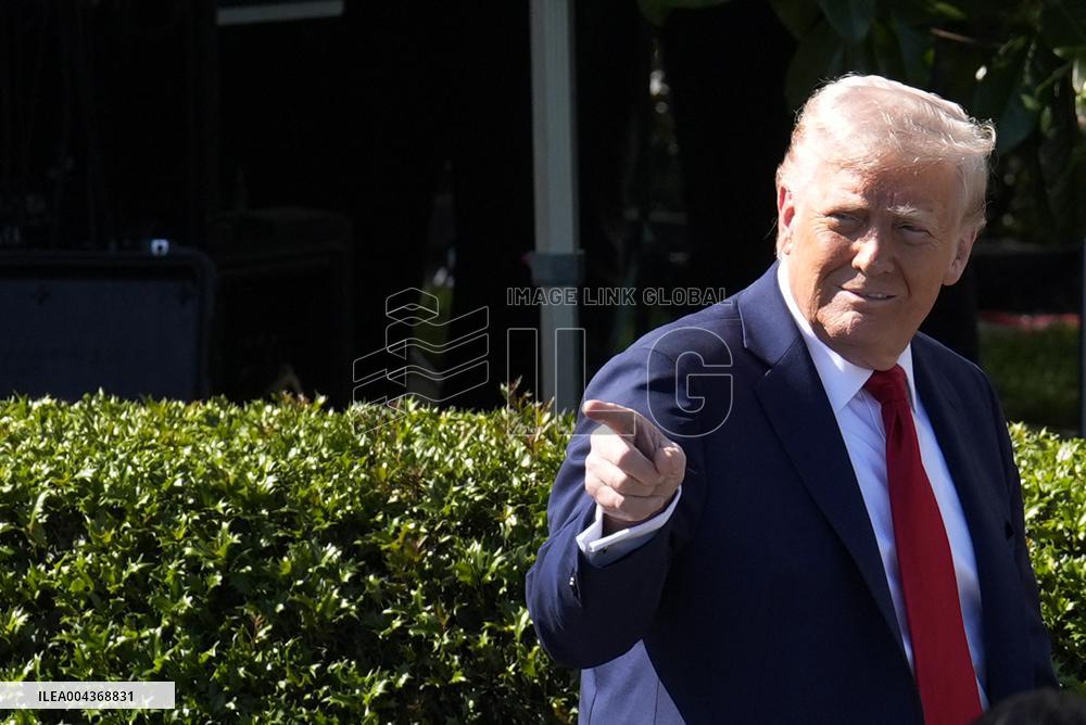 Donald Trump welcomes Philadelphia Eagles - Washington