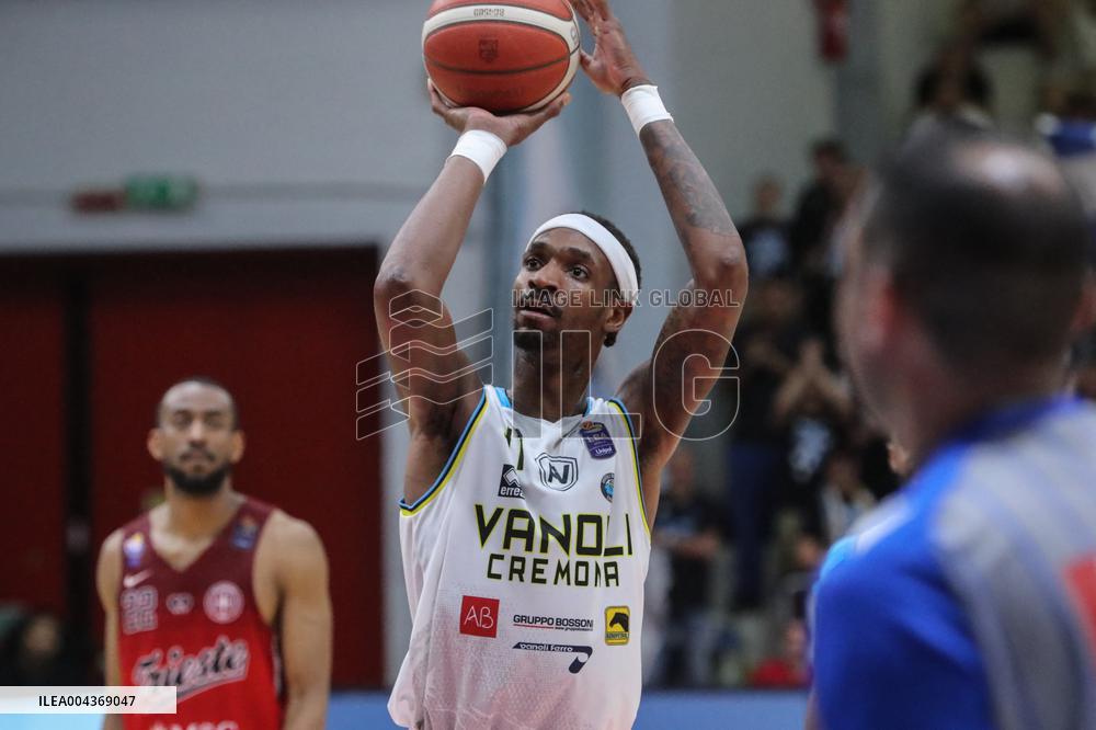 BASKET - Serie A - Vanoli Basket Cremona vs Pallacanestro Trieste