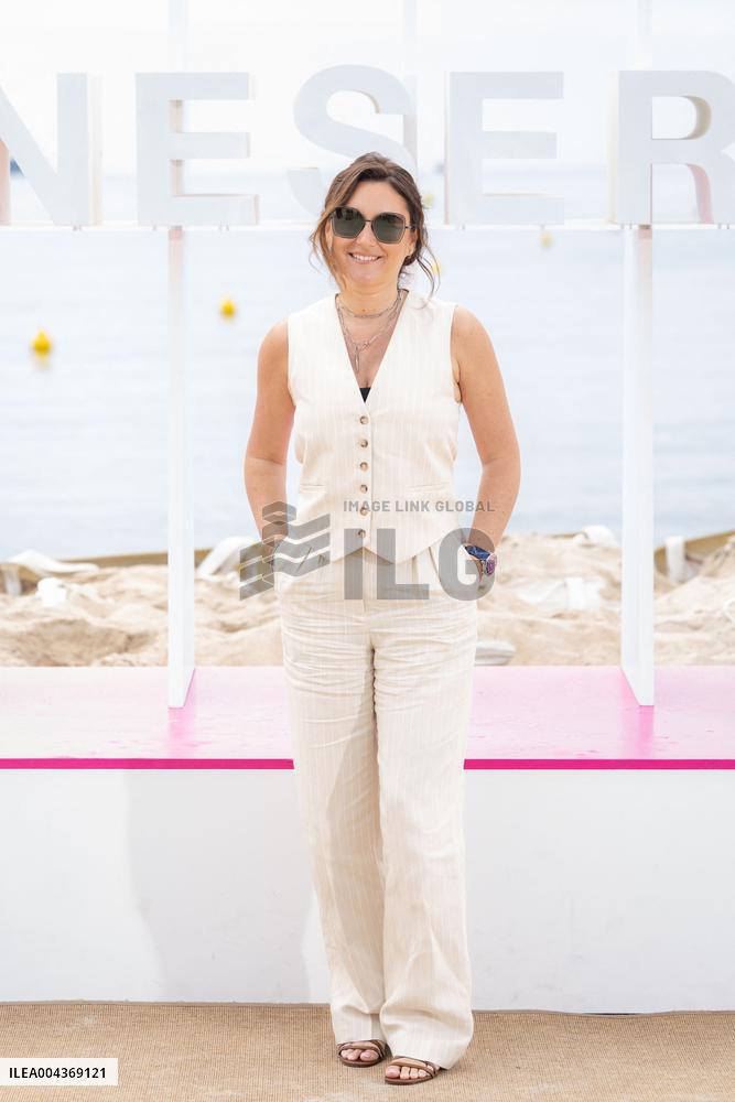 8th Canneseries - Tony Marot - Kelly Marot Photocall