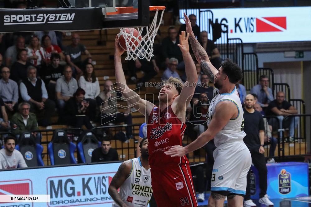 BASKET - Serie A - Vanoli Basket Cremona vs Pallacanestro Trieste