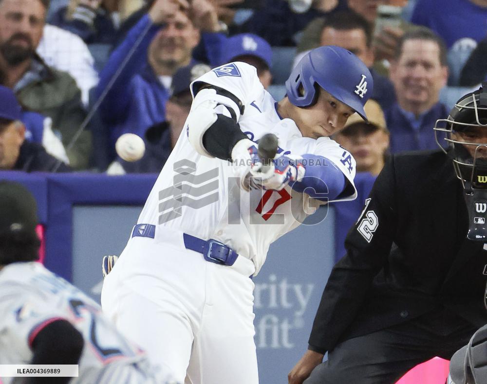 Baseball: Marlins vs. Dodgers