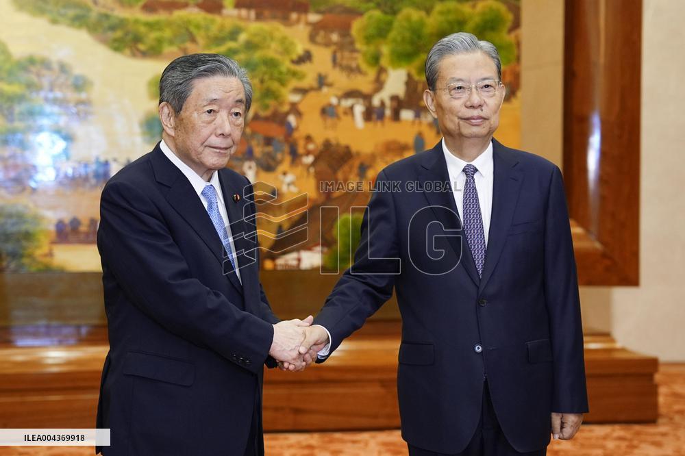Delegation of Japanese lawmakers visits Beijing