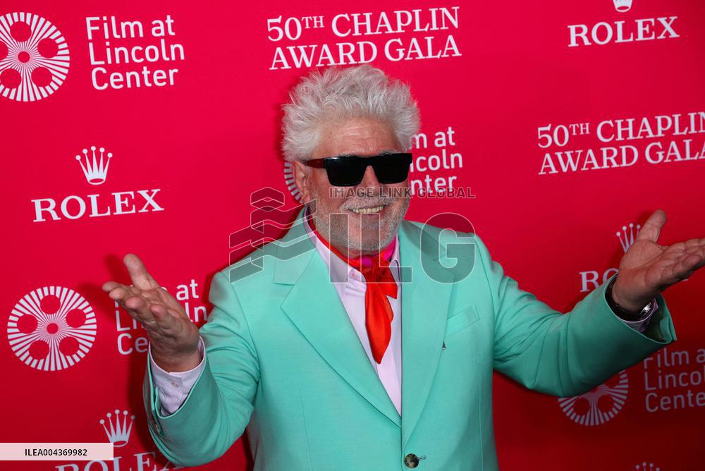50th Chaplin Award Gala Honoring Pedro Almodovar - NYC