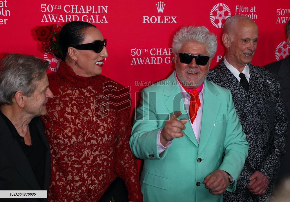 50th Chaplin Award Gala Honoring Pedro Almodovar - NYC
