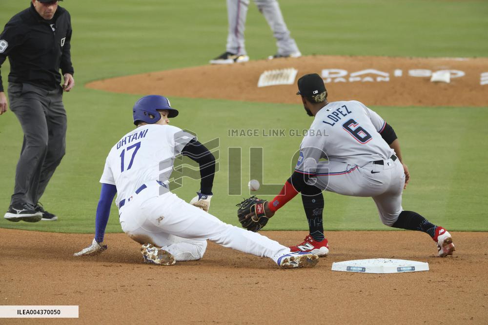 Baseball: Marlins vs. Dodgers