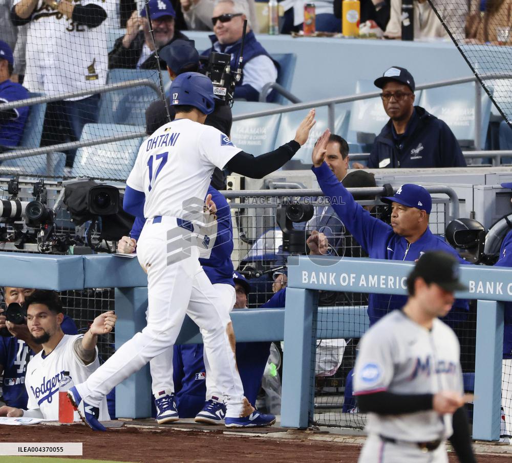 Baseball: Marlins vs. Dodgers