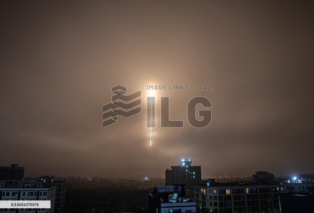 China Hainan Internet Satellite Launch - China