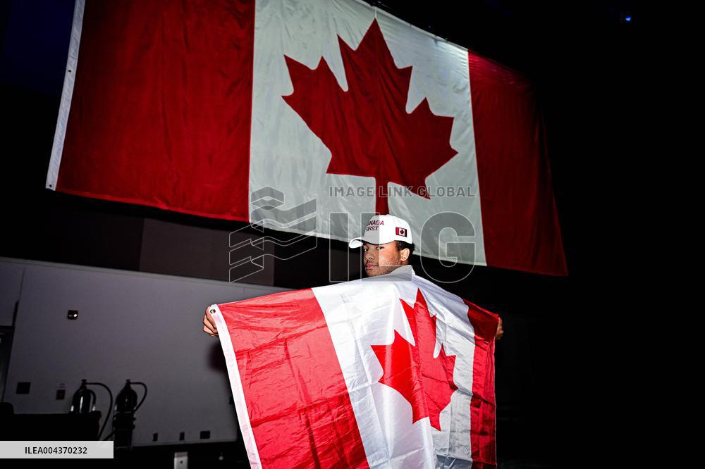 Supporters during Election Day in Canada