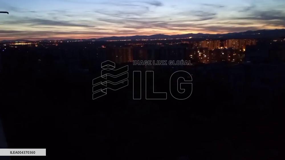 Spain: People Celebrate End of Nationwide Power Outage