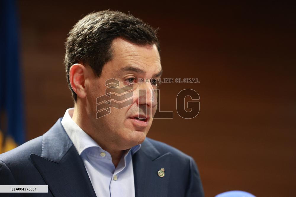 Juanma Moreno Leads Meeting on Andalusian Emergency Blackout - Spain