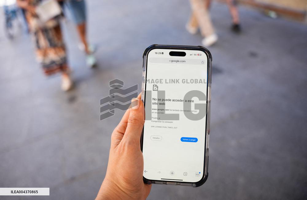 Mass Electrical Outage - Spain