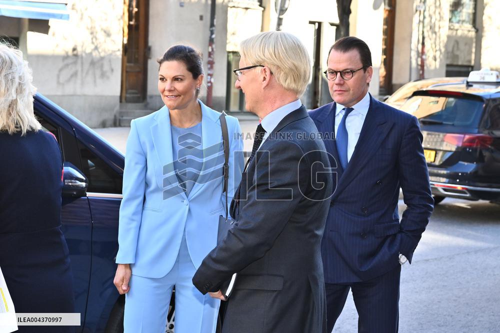 CROWN PRINCESS VICTORIA, PRINCE DANIEL NATIONAL DEBT