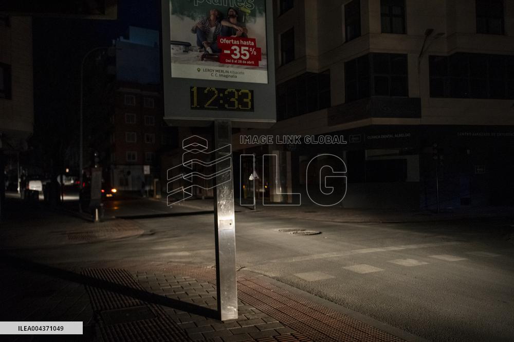 Mass Electrical Outage - Spain