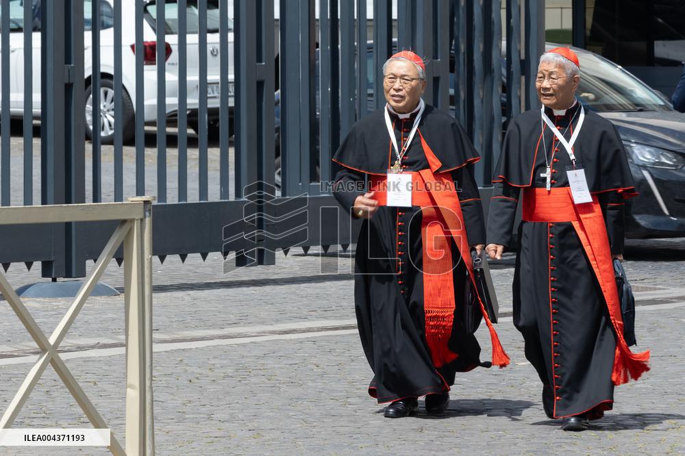Delegation of Cardinals at Fifth General Congregation - Vatican