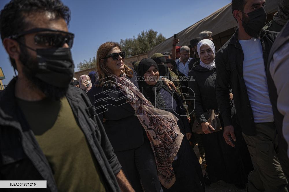 Minister Hind Kabawat Visits Parts of Northern Syria