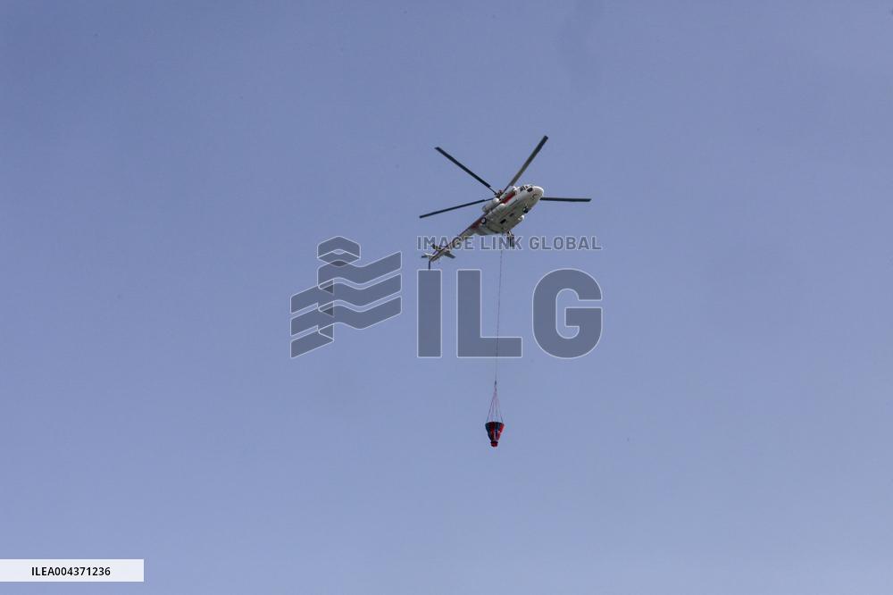 Explosion At Rajaie Port In Bandar Abbas - Iran