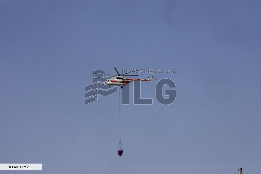 Explosion At Rajaie Port In Bandar Abbas - Iran